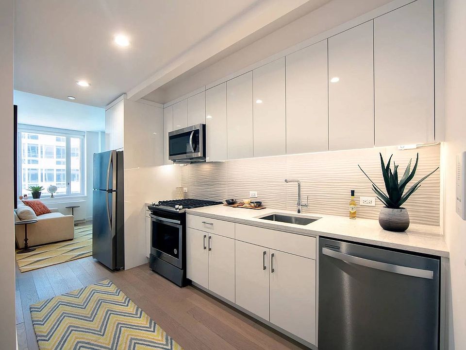 Renovated kitchen and studio residence at 1 Ocean Drive