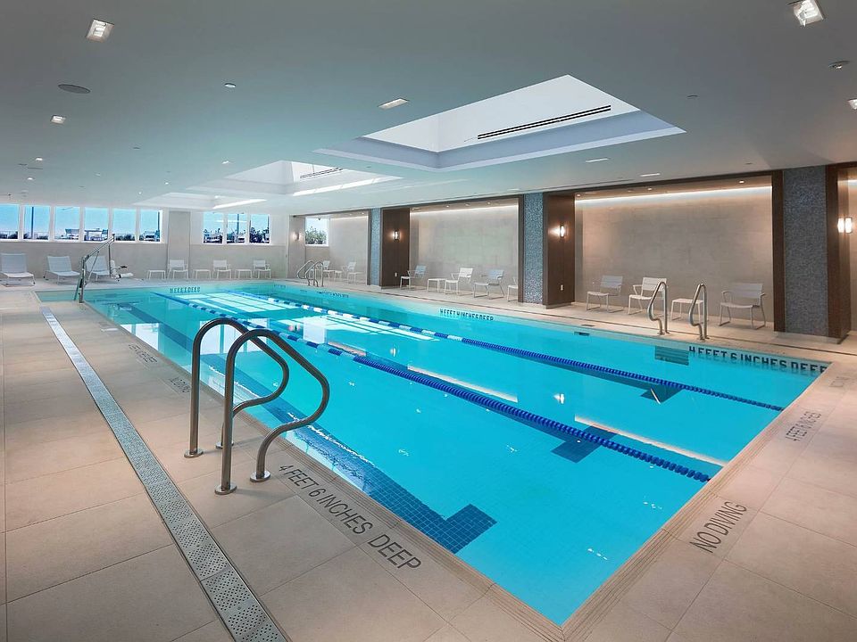 Indoor 50-foot swimming pool at Ocean Drive